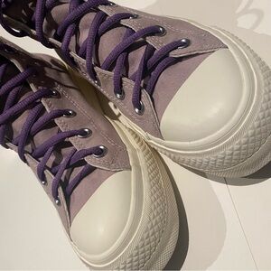 Womens Chuck Taylor All Star Lift Platform Hi Lucid Lilac/Vapor Violet/Egret